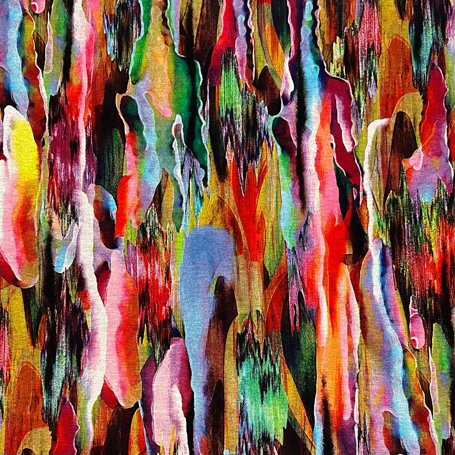 Rainbow Stripes-neulos, Multicolour