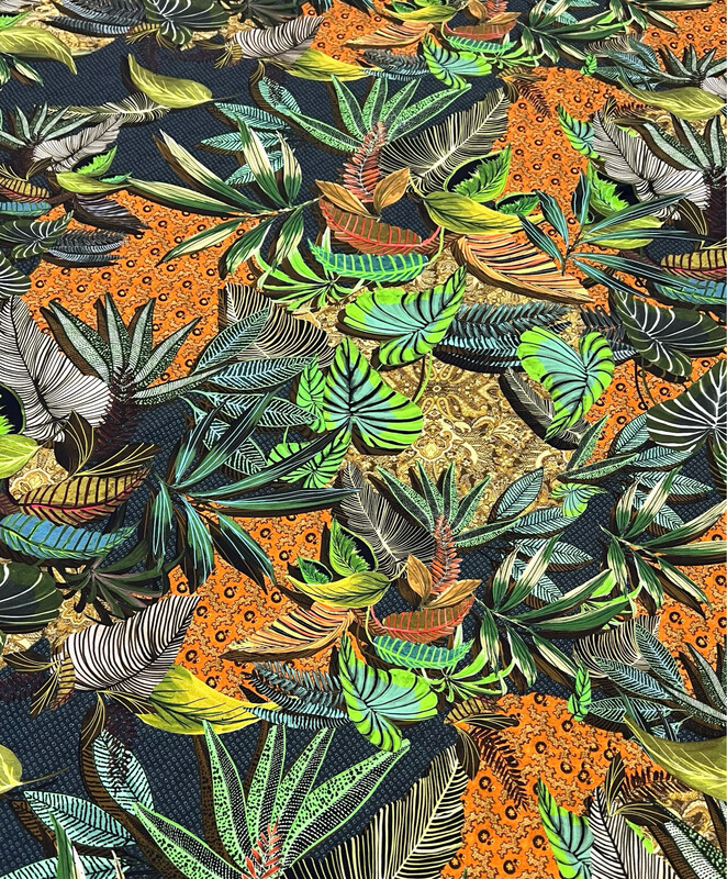 Botanical -puuvillatrikoo, Kirjava