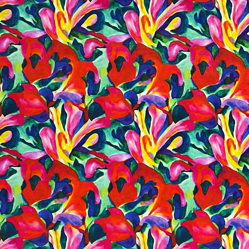Limited 1 -puuvillaelastaanitrikoo, Punakirjava 2,2m