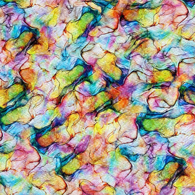 Rainbow-puuvillabrodyyri, Multicolour