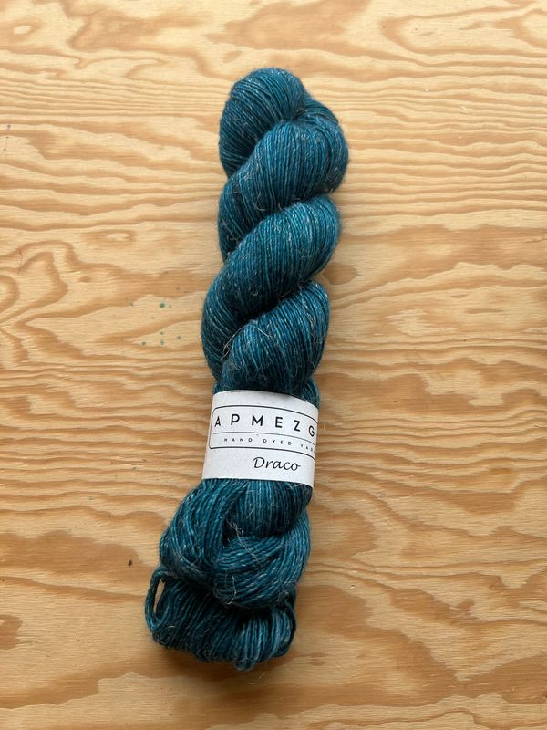 Draco -merino-pellavalanka, Teal 90