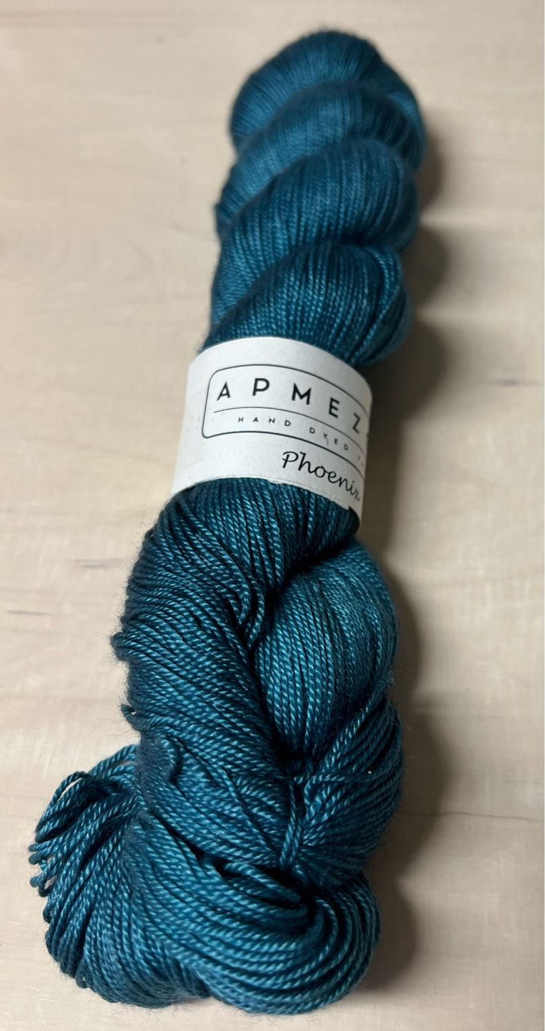 Phoenix -silkkikashmirneulelanka, Teal 28