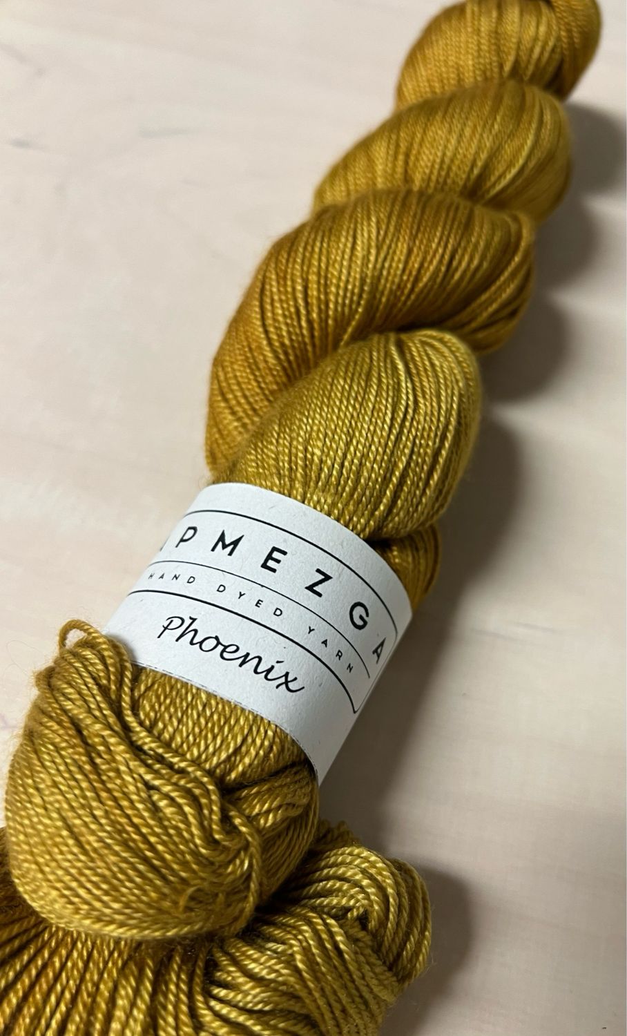 Phoenix -silkkikashmirneulelanka, Keltainen 31