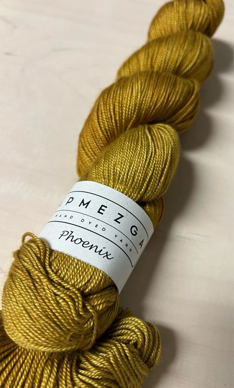 Phoenix -silkkikashmirneulelanka, Keltainen 31
