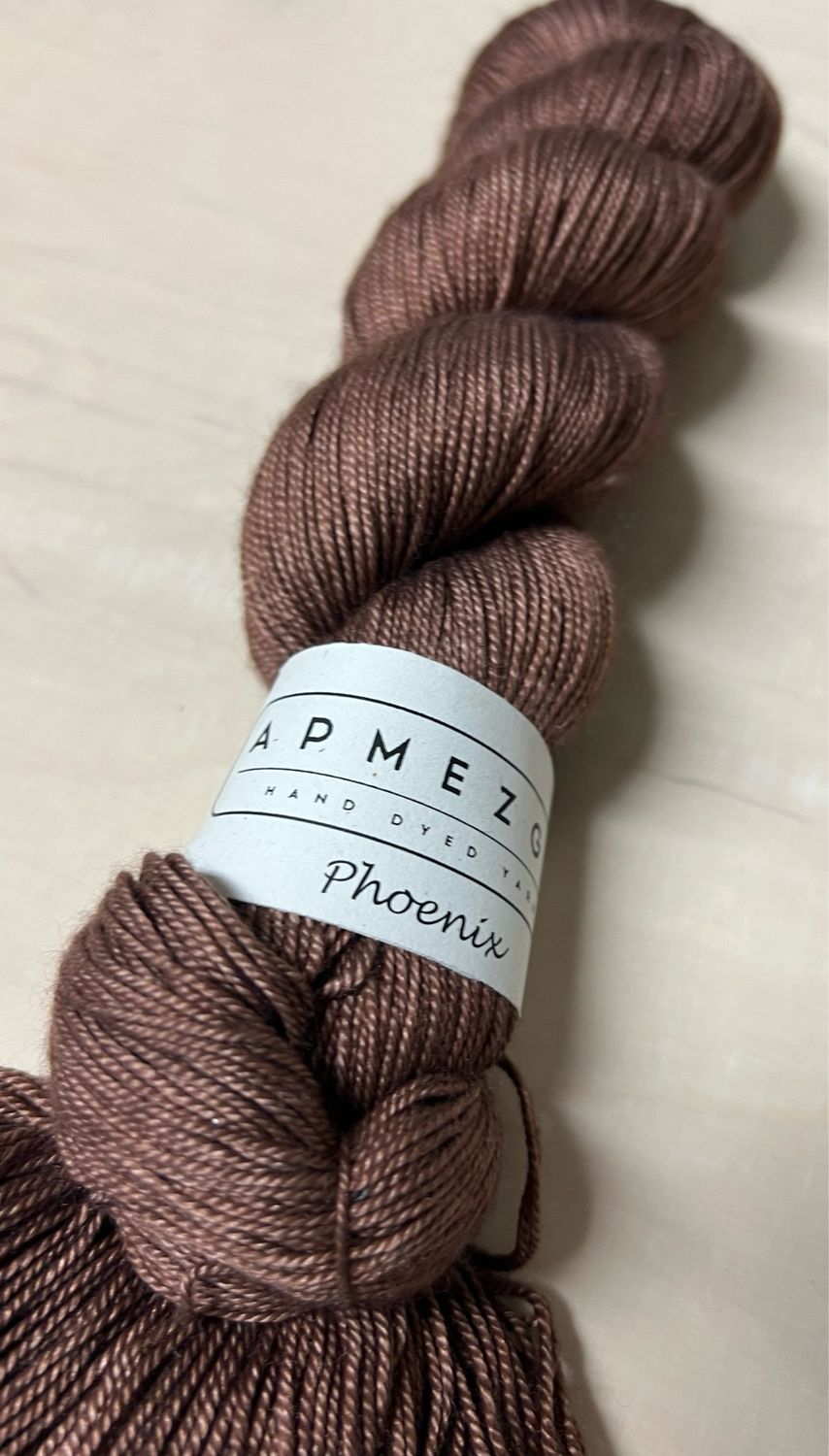 Phoenix -silkkikashmirneulelanka, Kaakao 34