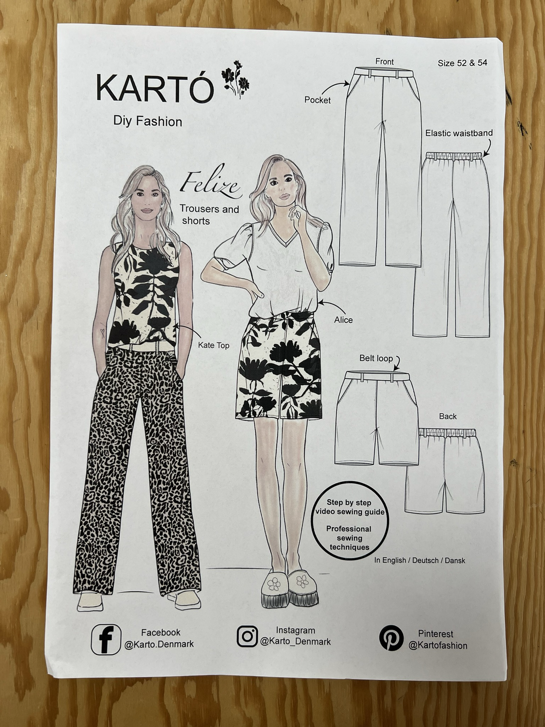 Felize -housukaava, Koko 48&amp;50