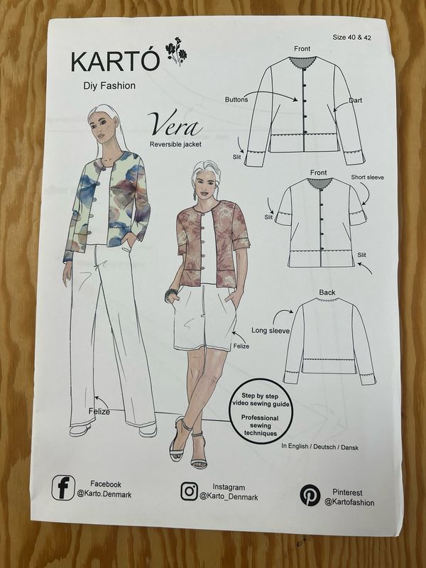 Vera -kääntäjakkukaava, Koko 40&amp;42