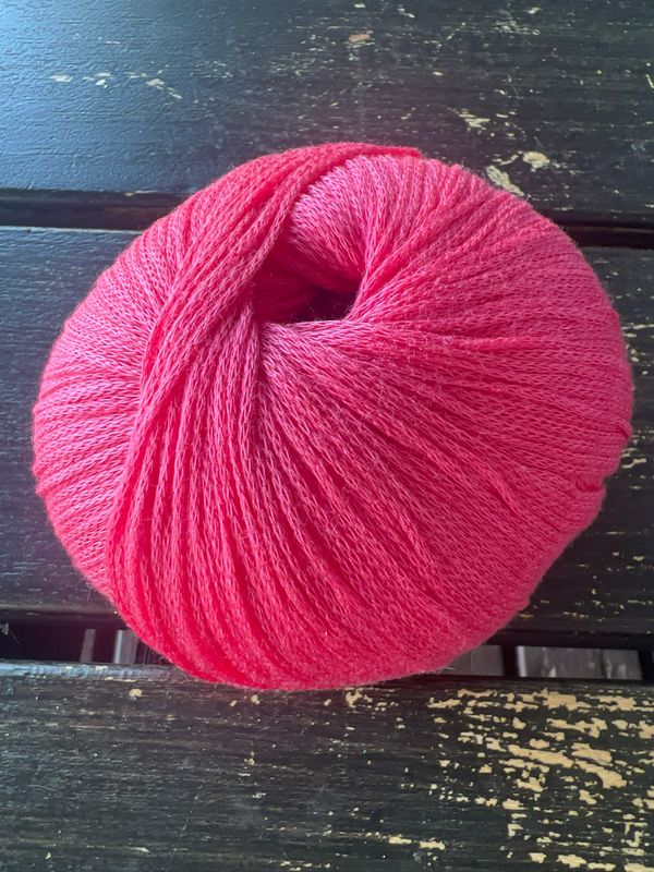 Arctic Pearl -neulelanka, Hot Coral 08