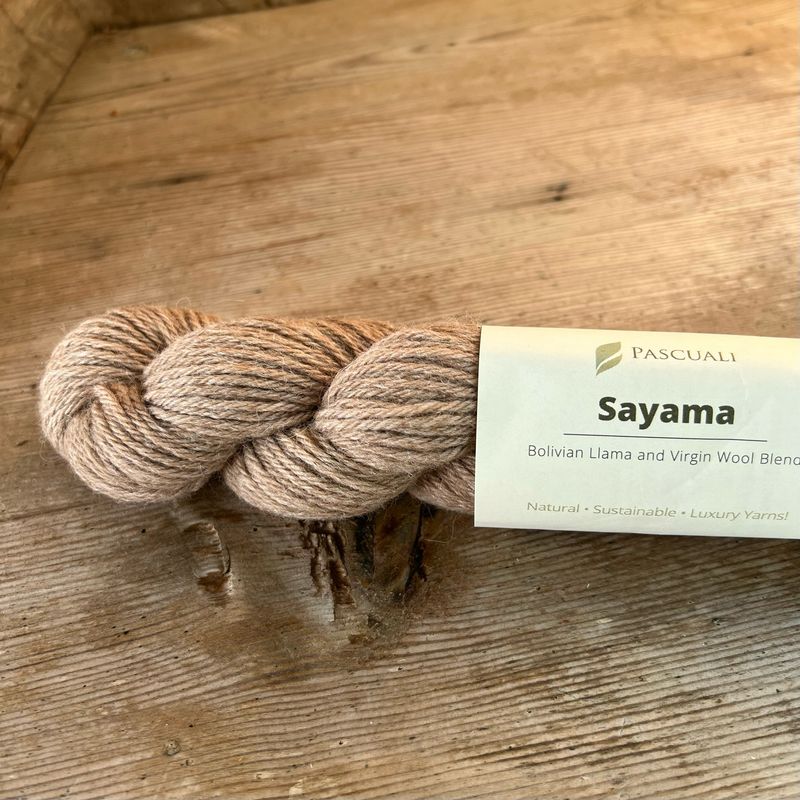 Sayama -laamavillaneulelanka, Beige 309
