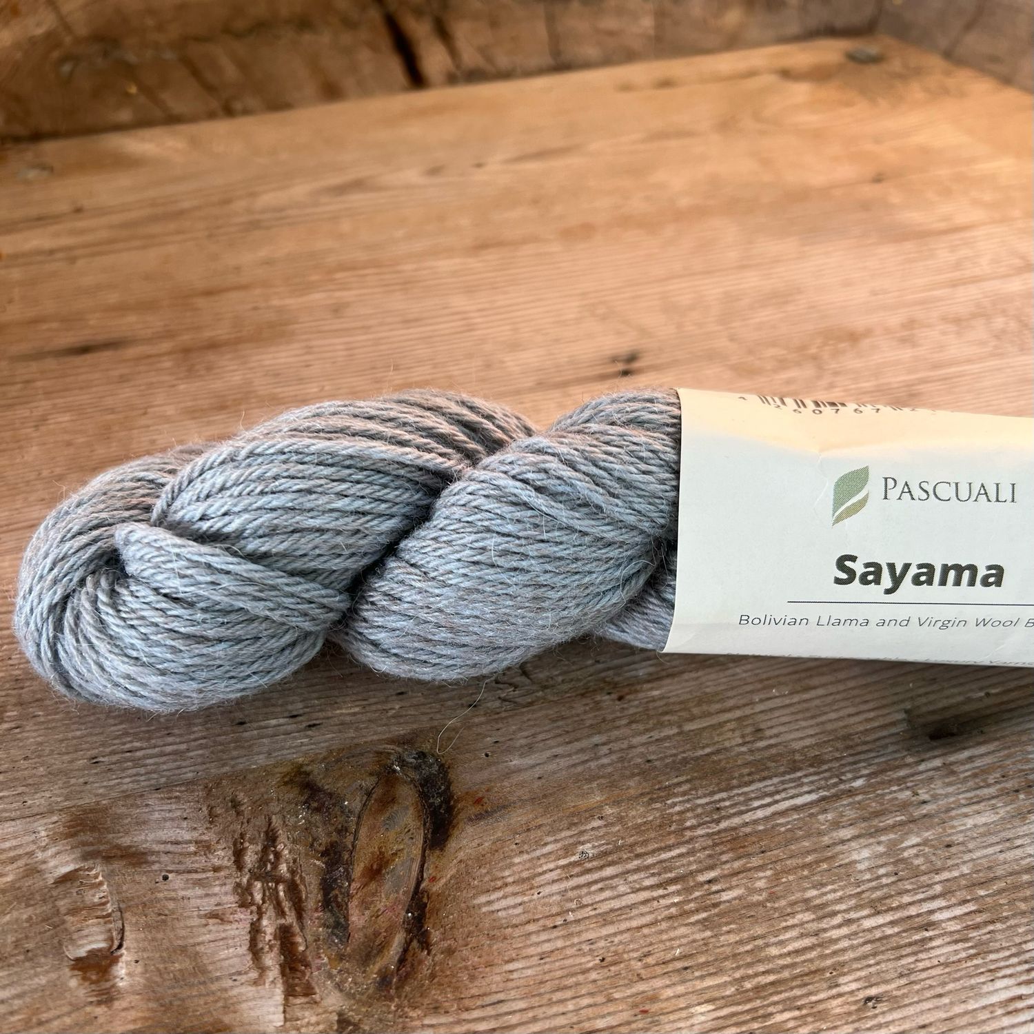 Sayama -laamavillaneulelanka, Vaaleansininen 318