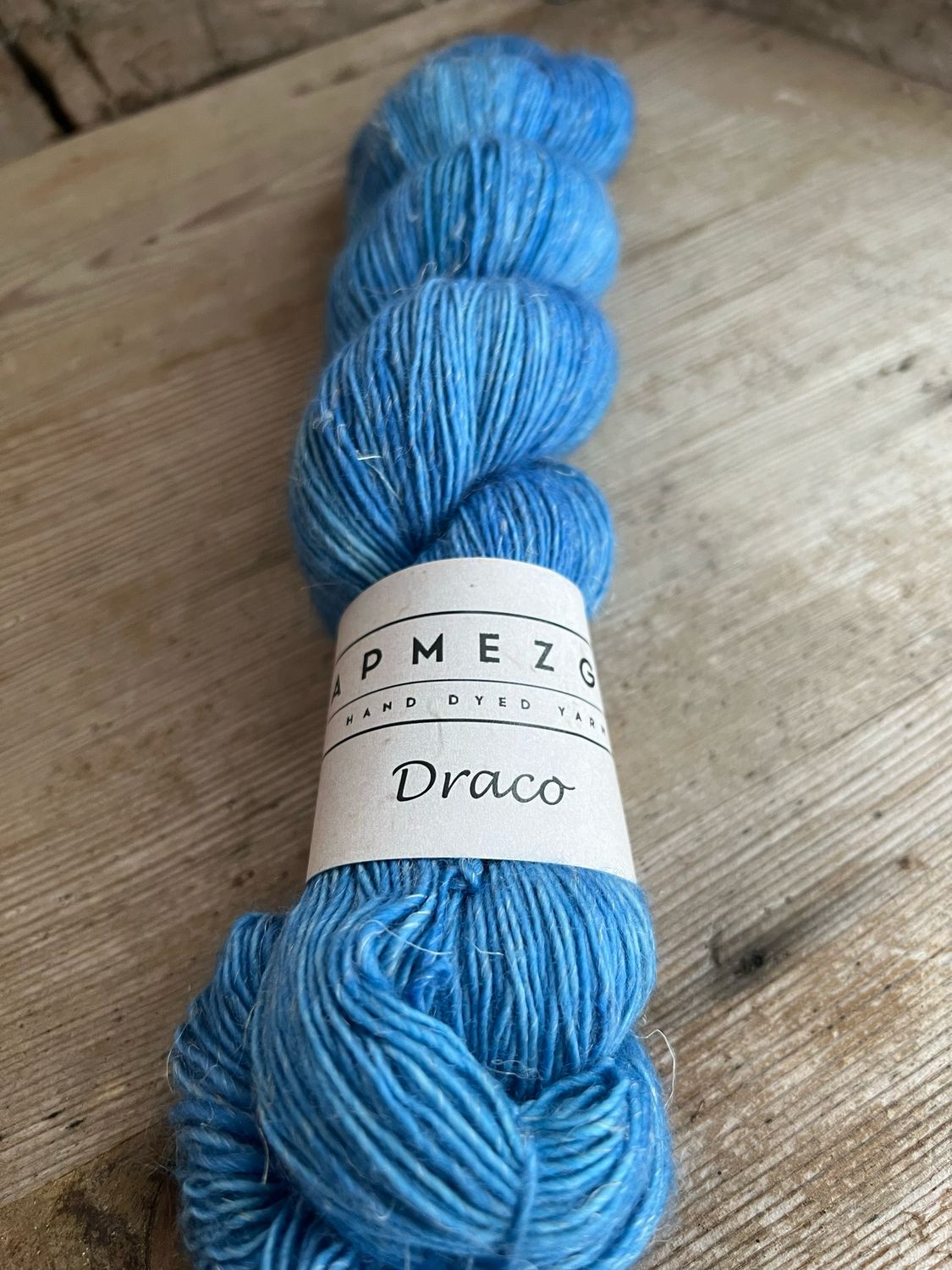 Draco -merino-pellavalanka, Sky Blue 124