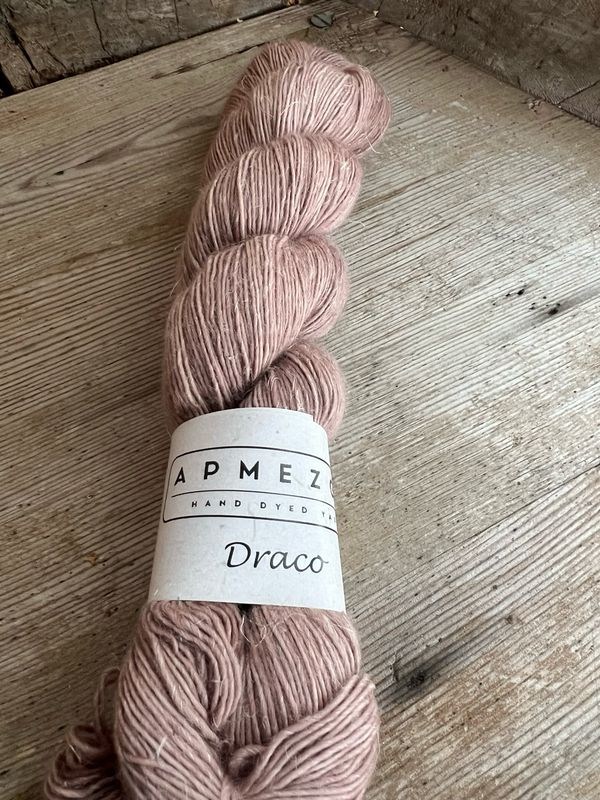 Draco -merino-pellavalanka, Blush Pink 126