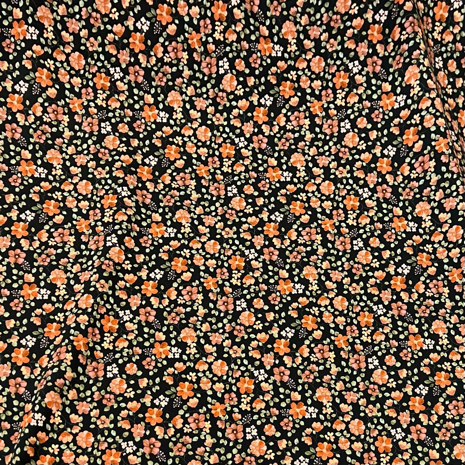 Violetta-puuvillaelastaanitrikoo, Mustaoranssi