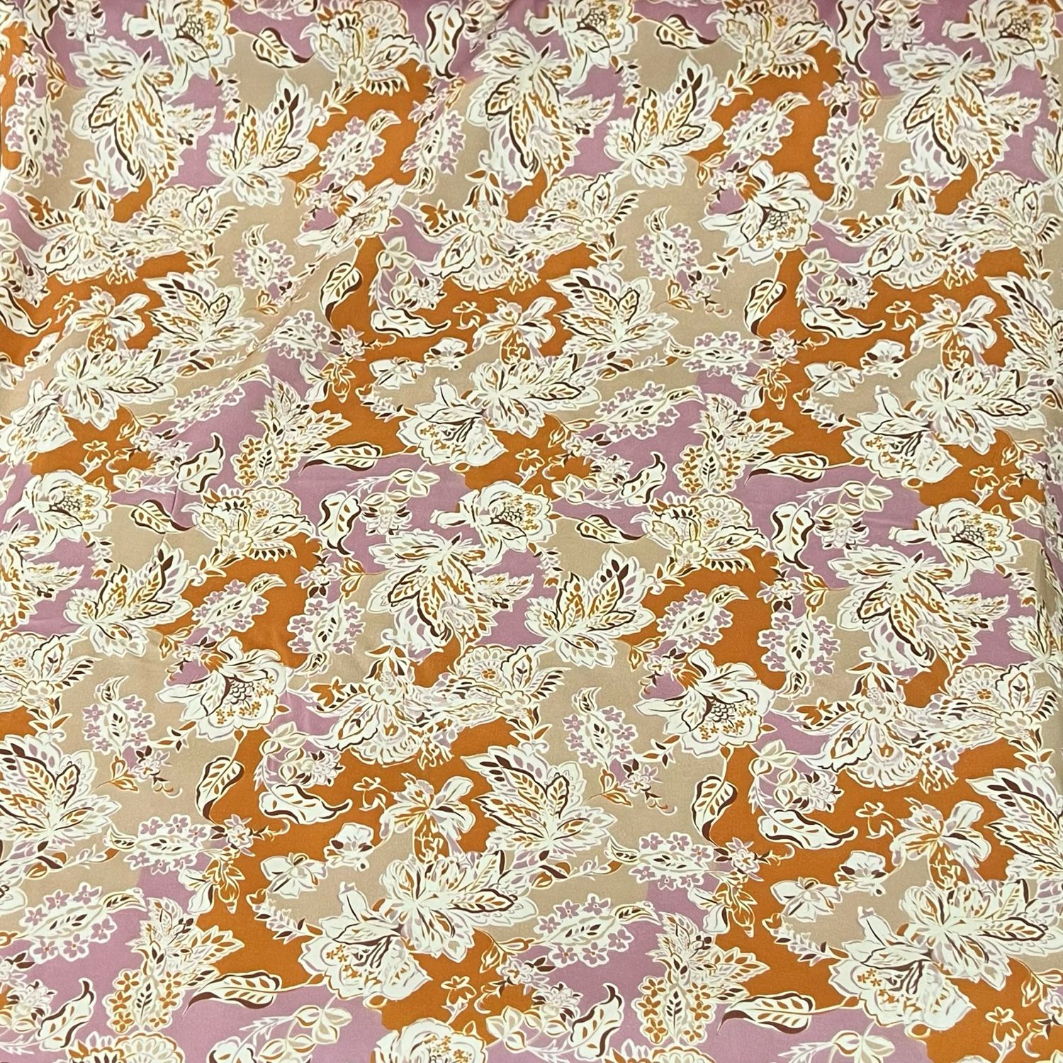 Patches -viskoosisatiini, Oranssi