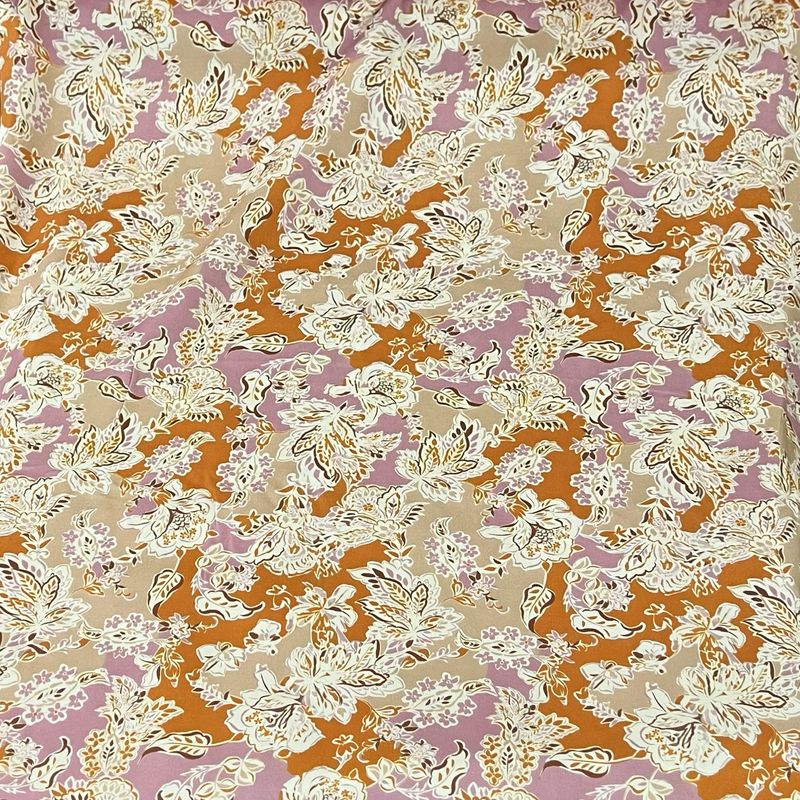 Patches -viskoosisatiini, Oranssi