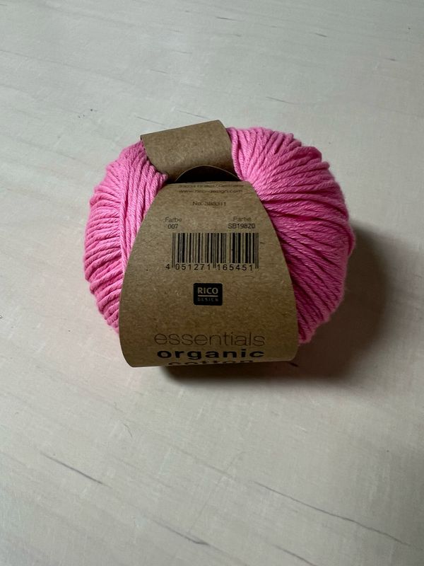 Organic Cotton, Pink 07