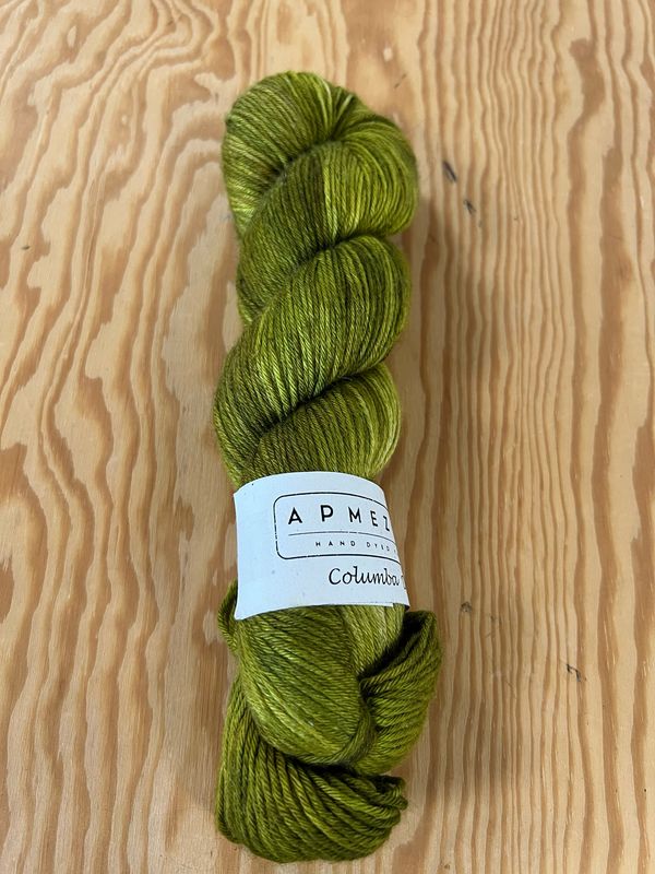 Columba DK merinosilkkilanka, Lime 75