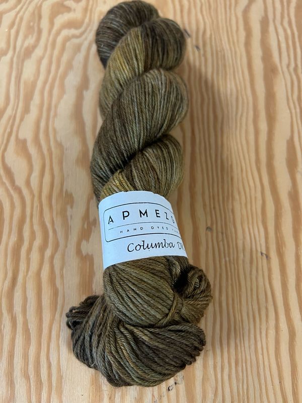 Columba DK merinosilkkilanka, Pronssinruskea 89