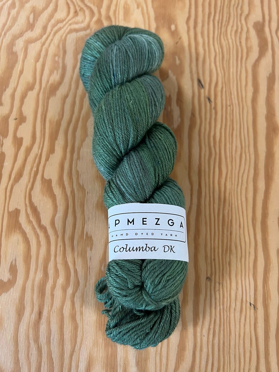 Columba DK merinosilkkilanka, Solid Green 93