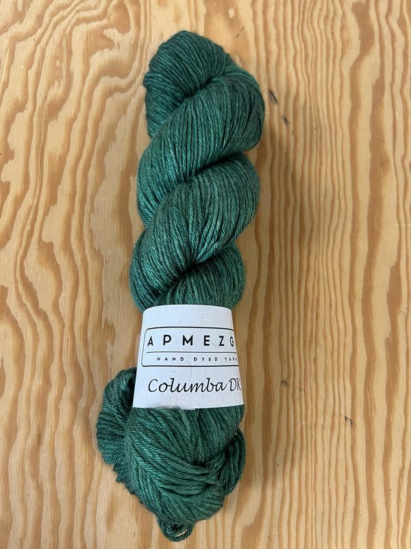 Columba DK merinosilkkilanka, Darker Green 111