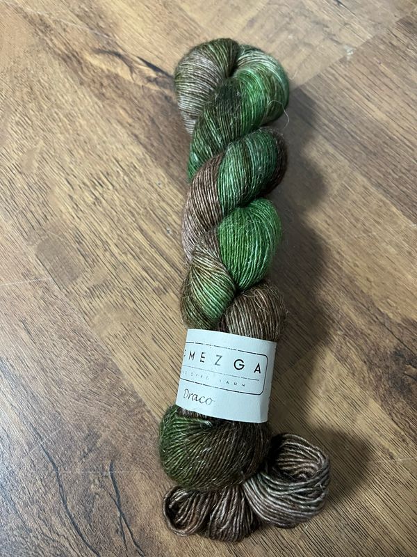 Draco -merino-pellavalanka, Punavihreä 58