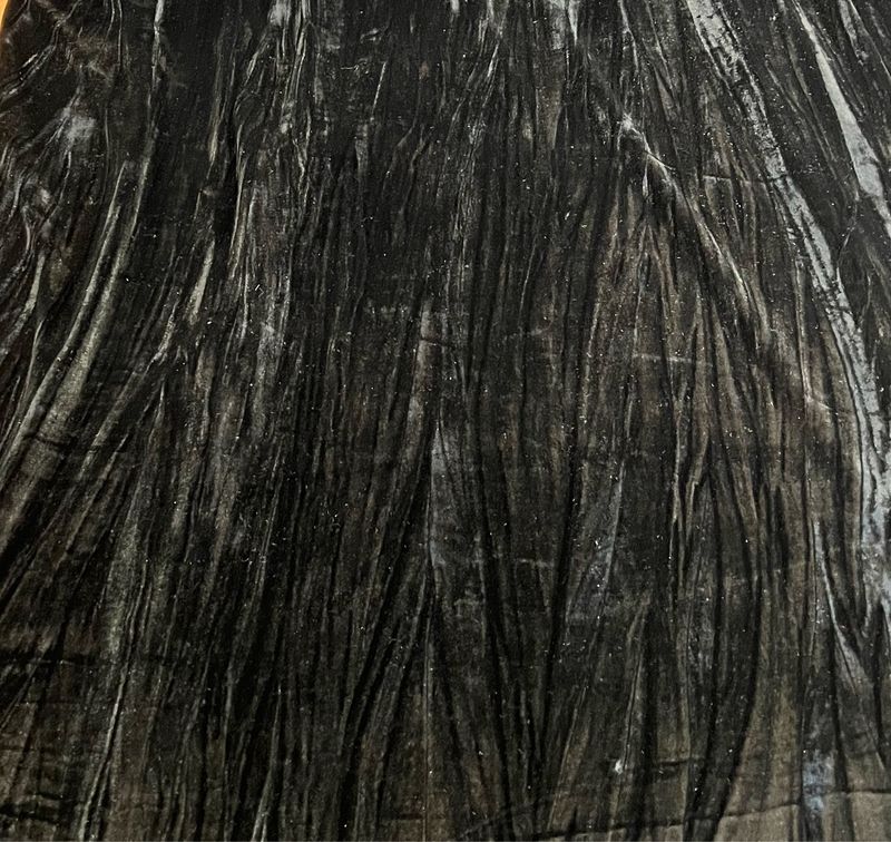 Jolene -ryppysametti, Musta PALA 2,2m Jolene -ryppysametti, Musta PALA 2,2m