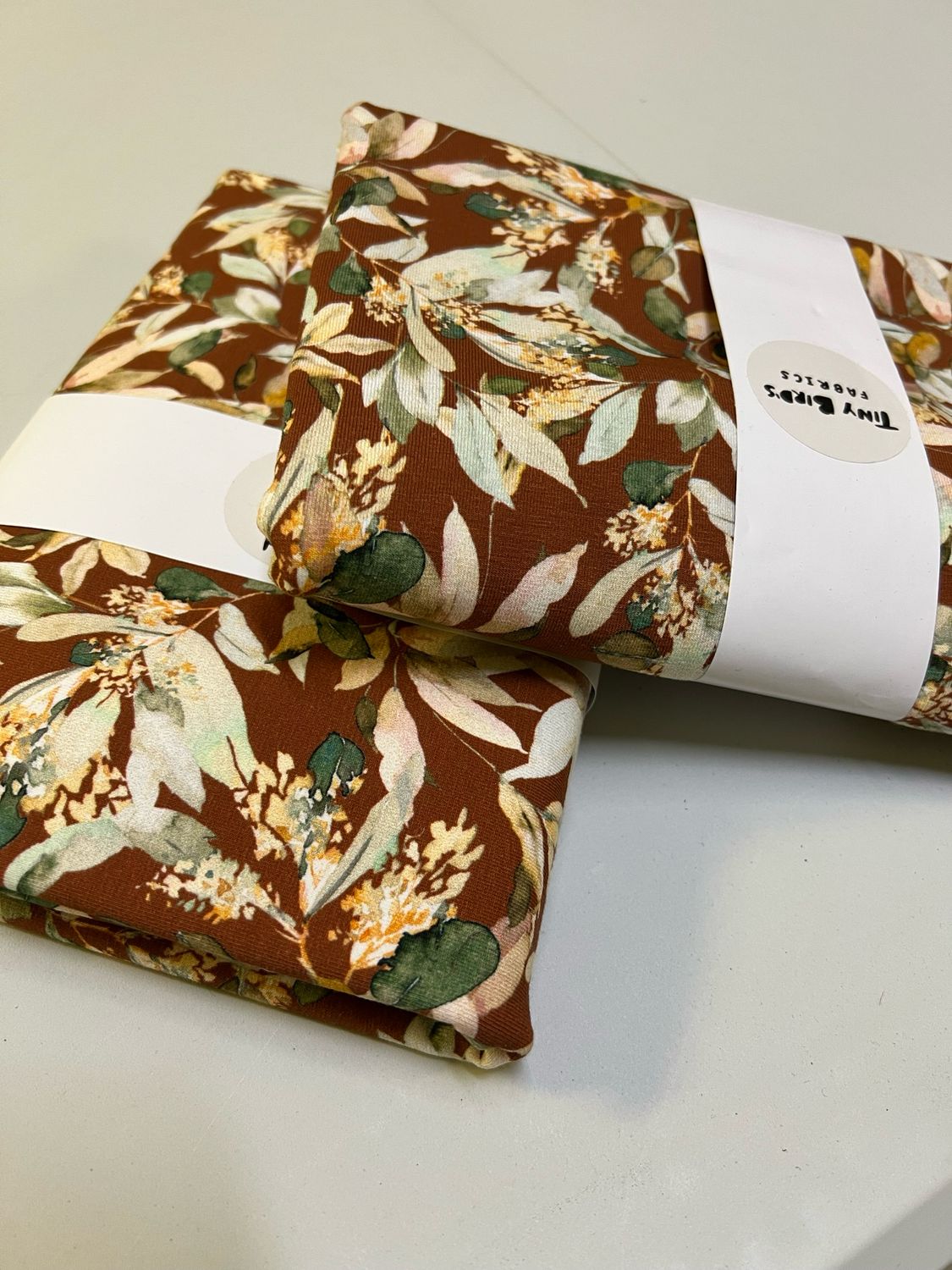 Magnolia puuvillaelastaanitrikoo, Ruoste 1,2m