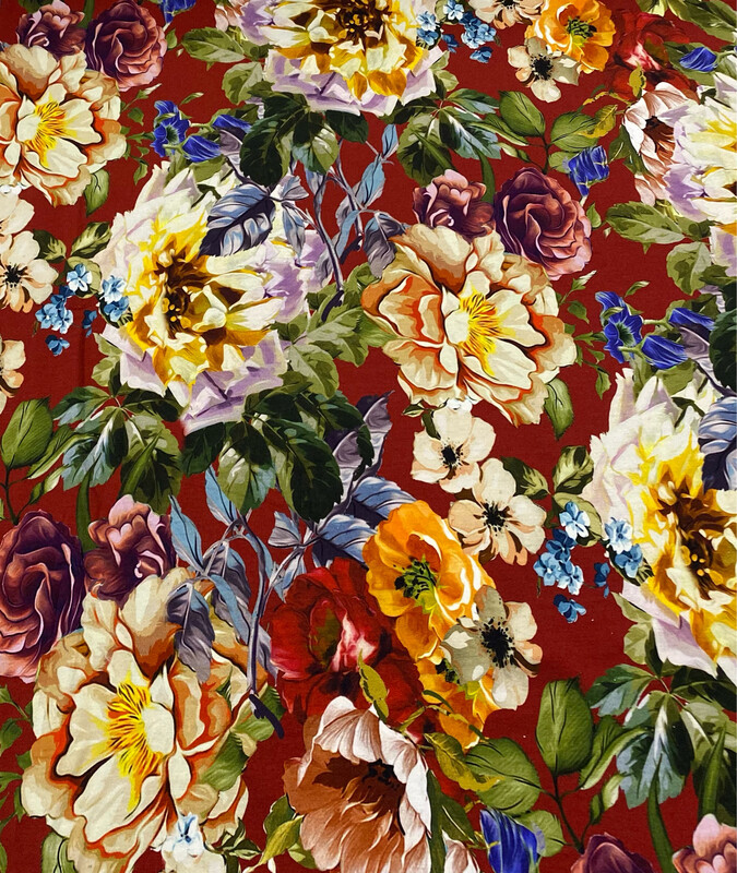 Big Bloom -viskoositrikoo, Punainen 1,3m Big Bloom -viskoositrikoo, Punainen 1,3m