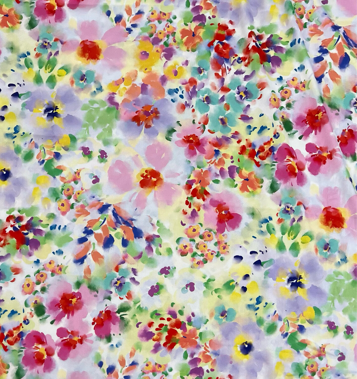 Anni -satiini, Luonnonvaalea/multi