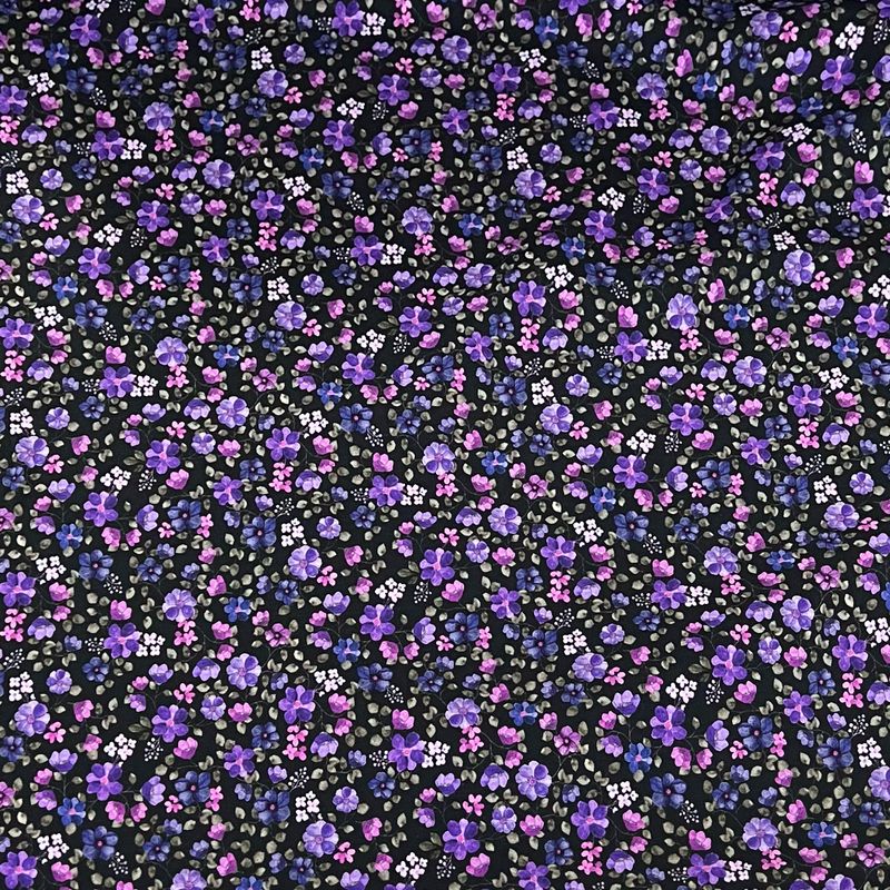 Violetta-puuvillaelastaanitrikoo, Mustalila Violetta-puuvillaelastaanitrikoo, Mustalila