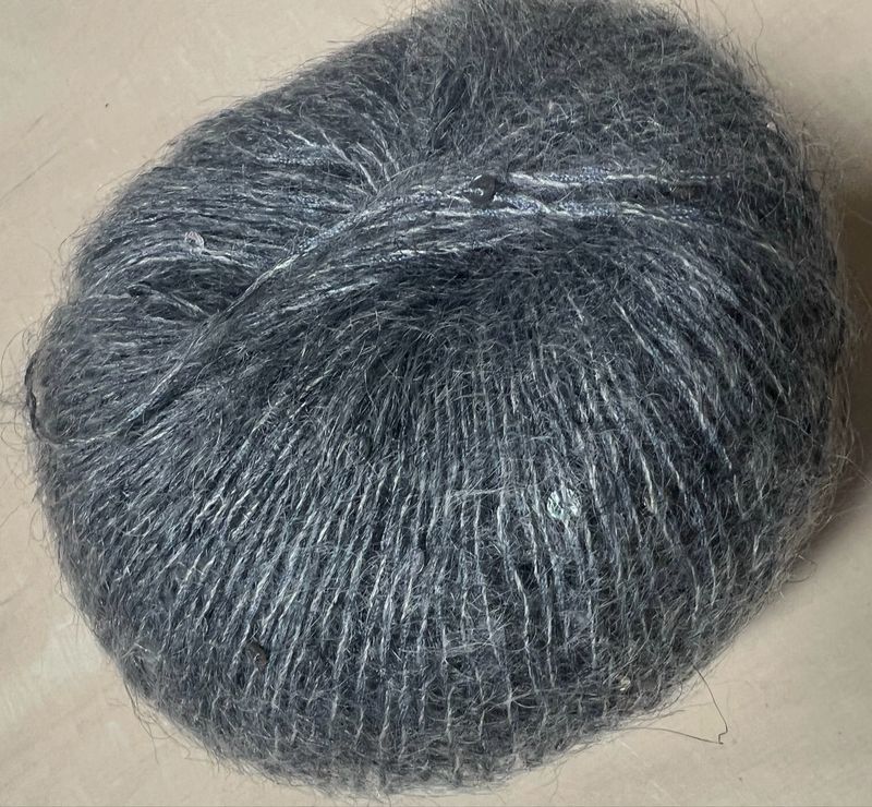 Bluebell -mohairsilkkilanka, Harmaa