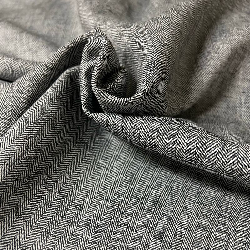 Kalanruoto -puuvillapellava, Musta