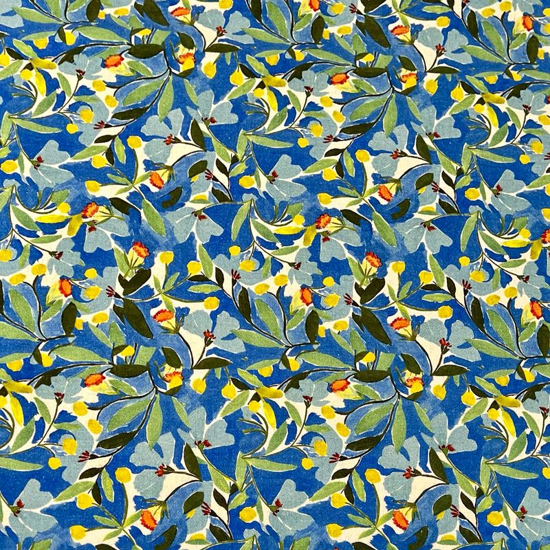 Kangasala-keitetty viskoosipellava, Sinikirjava