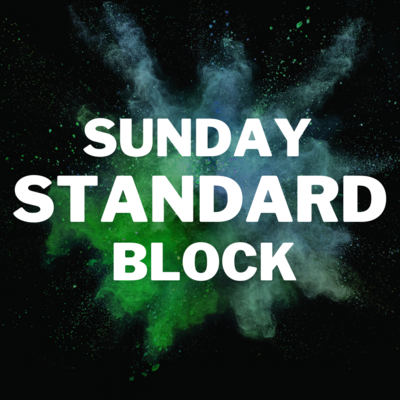 Sunday ONLY - STANDARD Block FOR 6 PEOPLE