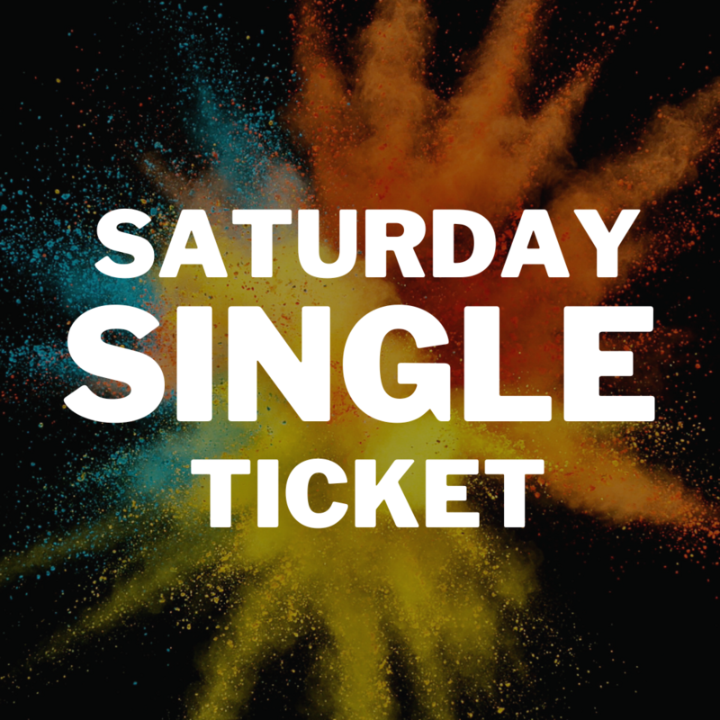 Single SATURDAY DAY Ticket
