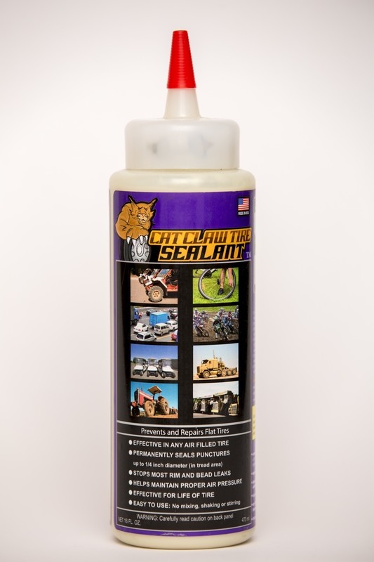 16 oz Cat Claw Tire Sealant , One (1) Bottle