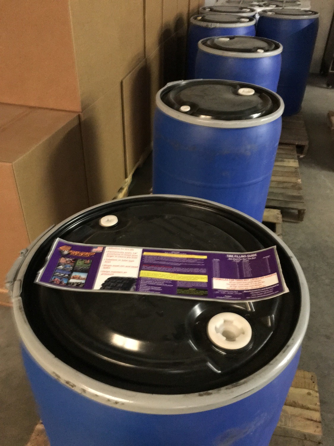 Cat Claw Tire Sealant,  55 Gallon Drum, With Spicket.