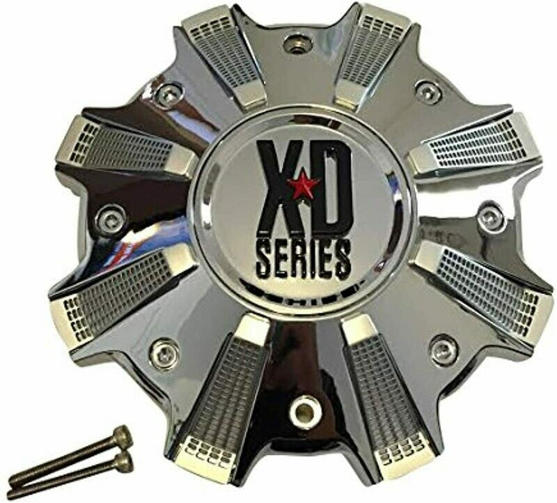 KMC XD Series Trap 823 M-989CH LG1409-26 CAP M-989-UP Chrome Wheel Center Cap