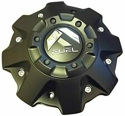 Fuel Wheels Black Center Cap Cap 1001-63-B Cap M-447 Five and Six Lugs