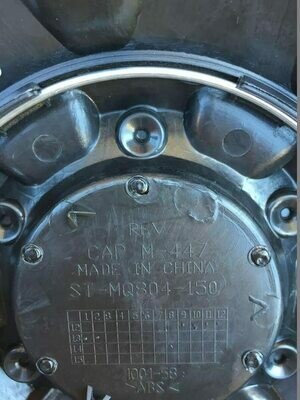 Fuel Wheels Black Center Cap Cap 1001-63-B Cap M-447 Five and Six Lugs
