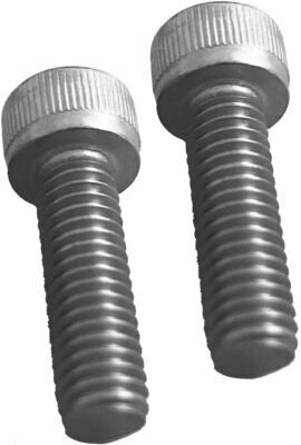 Pair of Replacement Screws for Fuel Wheels Black Center Cap Cap 1001-63-B