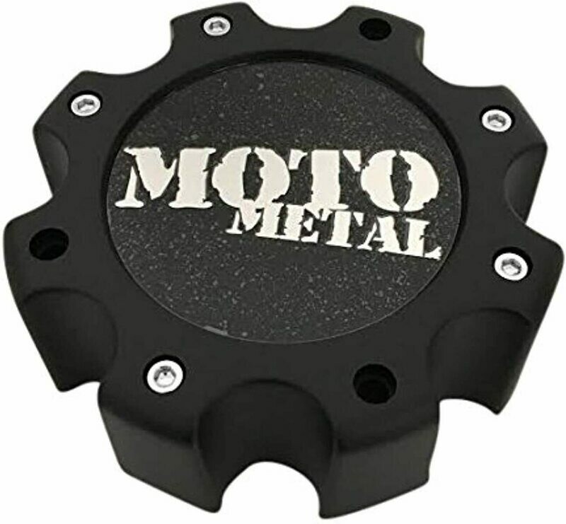 Moto Metal Wheels 845L172 LG0810-26 845L172S2 Matte Black Center Cap