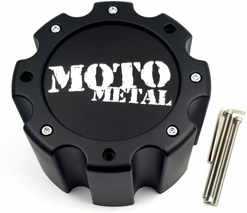 Moto Metal Wheels 400L204-YB002MM 400L204 Matte Black Center Cap