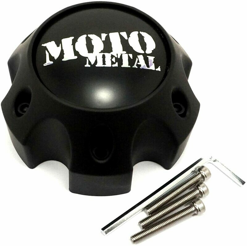 Moto Metal Satin Black Wheel Center Hub Cap 6 Lug 6X135 For Mo967 Mo968  #1079L140MBM01