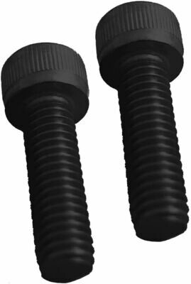 Black Pair of Replacement Screws for Fuel Wheels Black Center Cap Cap 1001-63B