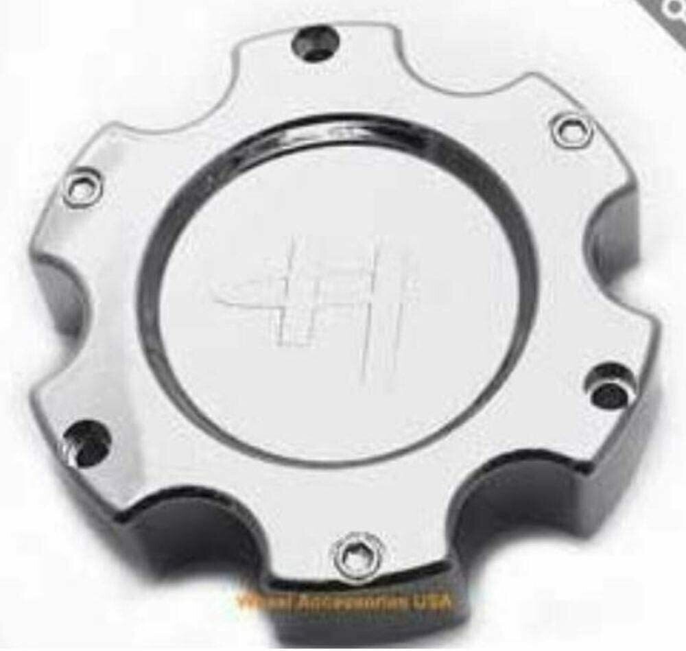 Deal on Wheels Helo 835 6x139.7 Center Cap 835B6139 fits 6x5.5 ONLY New Chrome w/Bolts