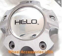 Helo 5x127 Jeep Chrome Center Cap 1079L121HE1C NEW fits 5x5 with bolts