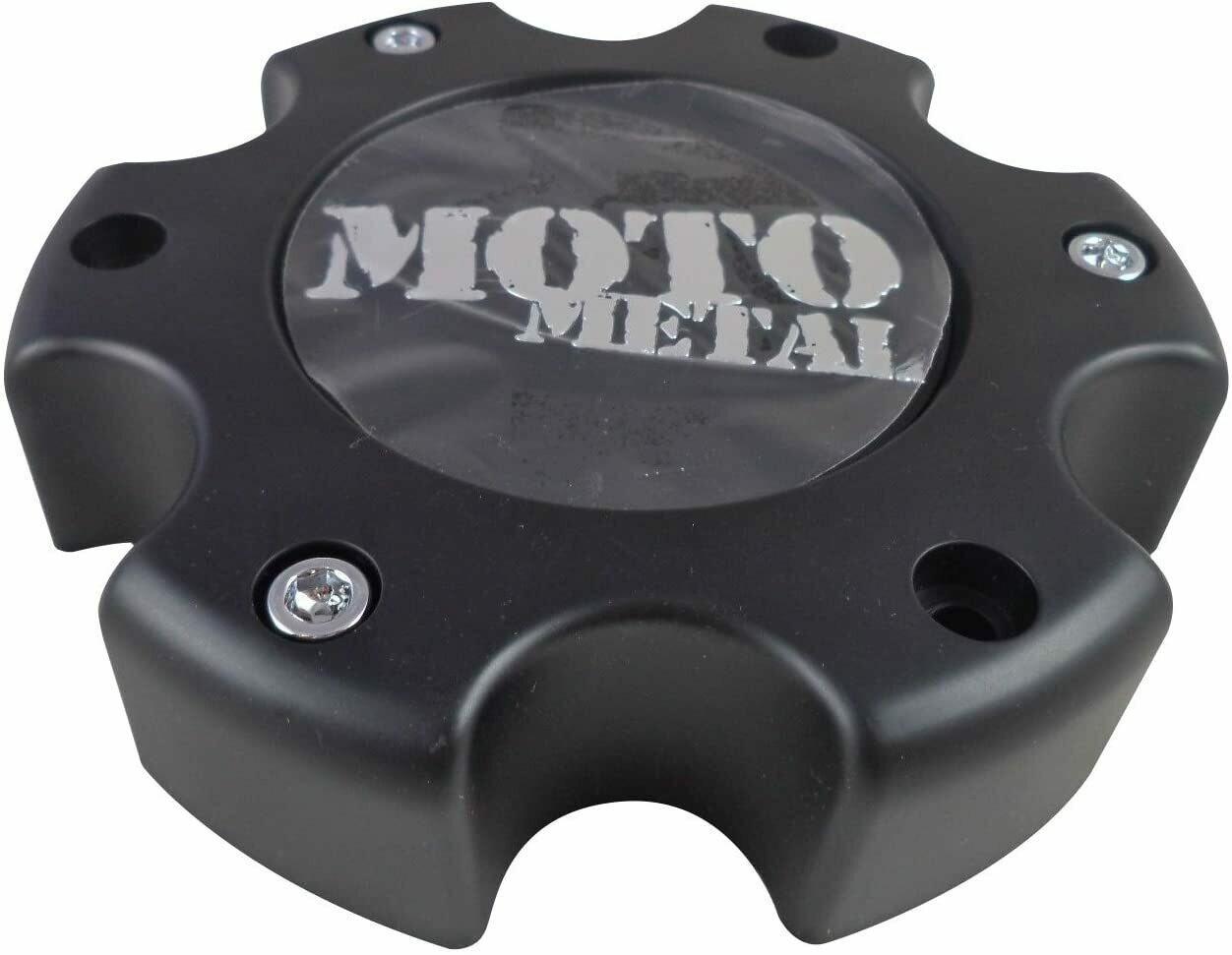 Moto Metal MO909B6139YB Flat Black Wheel Center Caps (1 CAP)