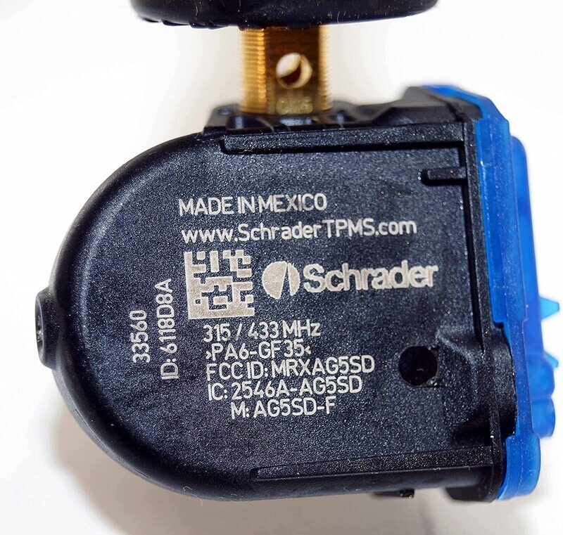 Schrader TPMS Solutions 33560 Tire Pressure Monitoring System (TPMS) Programmable Sensor