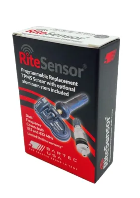 (10 PACK) Bartec RS-2000-10 RITE-Sensors Both Rubber+ Metal Valve Stems TPMS